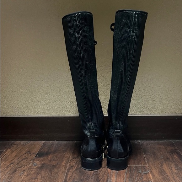 Louise et Cie Black Lace-Up Tall Boots - Picture 3 of 3